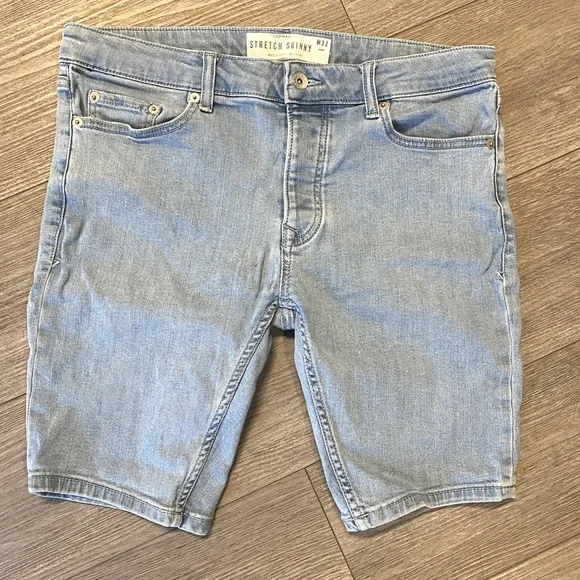 Topman Shorts Topman Mens Denim Shorts 32w Poshmark